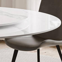 Load image into Gallery viewer, Astraea Round Dining Table With Lazy Susan
