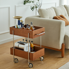 Load image into Gallery viewer, Abrams 2-Tier Organizer Trolley