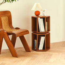 Load image into Gallery viewer, Holthaus Revolving Geometric Bookcase