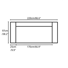 Load image into Gallery viewer, Perdue Faux Leather Sofa