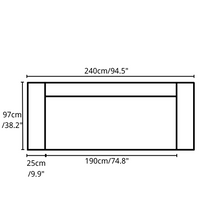 Load image into Gallery viewer, Perdue Faux Leather Sofa