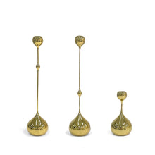 Load image into Gallery viewer, Olivarez 3 Piece Iron Candlestick Set