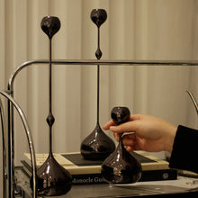 Load image into Gallery viewer, Olivarez 3 Piece Iron Candlestick Set