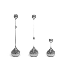 Load image into Gallery viewer, Olivarez 3 Piece Iron Candlestick Set