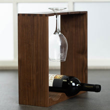 Load image into Gallery viewer, Arcelia Bottle & Glass Rack