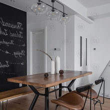 Load image into Gallery viewer, PARKER American Solid Wood Dining Table Nordic Minimalist Live Edge / Bench / Chair