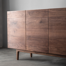 Load image into Gallery viewer, Jenna Solid Walnut Wood Sideboard