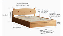 Load image into Gallery viewer, Koch Children's Box Storage Bed with Mattress
