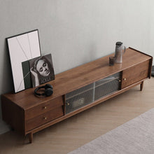 Load image into Gallery viewer, ANNE Scandinavian TV Console Audio-Visual Cabinet Solid Wood ( 4 Colours 3 Sizes )