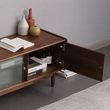 Load image into Gallery viewer, ANNE Scandinavian TV Console Audio-Visual Cabinet Solid Wood ( 4 Colours 3 Sizes )