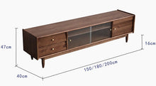 Load image into Gallery viewer, ANNE Scandinavian TV Console Audio-Visual Cabinet Solid Wood ( 4 Colours 3 Sizes )