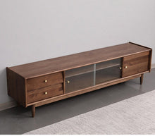 Load image into Gallery viewer, ANNE Scandinavian TV Console Audio-Visual Cabinet Solid Wood ( 4 Colours 3 Sizes )