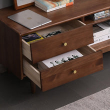 Load image into Gallery viewer, ANNE Scandinavian TV Console Audio-Visual Cabinet Solid Wood ( 4 Colours 3 Sizes )