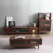Load image into Gallery viewer, ANNE Scandinavian TV Console Audio-Visual Cabinet Solid Wood ( 4 Colours 3 Sizes )