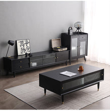 Load image into Gallery viewer, ANNE Scandinavian TV Console Audio-Visual Cabinet Solid Wood ( 4 Colours 3 Sizes )