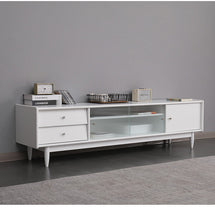 Load image into Gallery viewer, ANNE Scandinavian TV Console Audio-Visual Cabinet Solid Wood ( 4 Colours 3 Sizes )