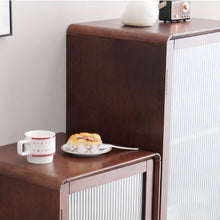 Load image into Gallery viewer, Adelaide SWEDEN Glass Display Solid Wood Wine Cabinet