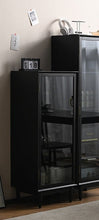 Load image into Gallery viewer, ELLE SWEDEN Glass Display Bookcase Solid Wood ( 4 Colour 2 Size )