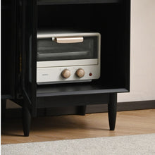 Load image into Gallery viewer, ELLE SWEDEN Glass Display Bookcase Solid Wood ( 4 Colour 2 Size )