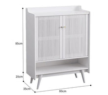 Load image into Gallery viewer, Luis Buffet Nordic Sideboard Storage / Solid Wood Shoe Cabinet