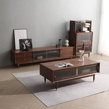 Load image into Gallery viewer, ANNE Scandinavian TV Console Audio-Visual Cabinet Solid Wood ( 4 Colours 3 Sizes )