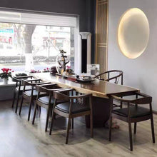 Load image into Gallery viewer, SANTIAGO Suar Acacia Live Edge Dining Table Solid Wood