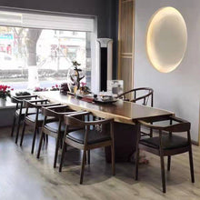 Load image into Gallery viewer, SANTIAGO Suar Acacia Live Edge Dining Table Solid Wood