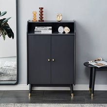 Load image into Gallery viewer, VIVIAN COURTYARD Buffet Cabinet for Cloth, Wine, Shoe Etc ( Grey, Walnut, Natural, White Color )