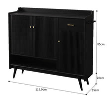 Load image into Gallery viewer, Luis Buffet Nordic Sideboard Storage / Solid Wood Shoe Cabinet