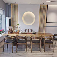 Load image into Gallery viewer, SANTIAGO Suar Acacia Live Edge Dining Table Solid Wood