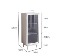 Load image into Gallery viewer, ELLE SWEDEN Glass Display Bookcase Solid Wood ( 4 Colour 2 Size )