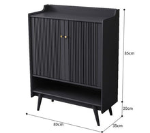 Load image into Gallery viewer, Luis Buffet Nordic Sideboard Storage / Solid Wood Shoe Cabinet