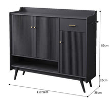 Load image into Gallery viewer, Luis Buffet Nordic Sideboard Storage / Solid Wood Shoe Cabinet