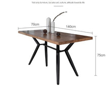 Load image into Gallery viewer, PARKER American Solid Wood Dining Table Nordic Minimalist Live Edge / Bench / Chair