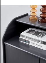 Load image into Gallery viewer, VIVIAN COURTYARD Buffet Cabinet for Cloth, Wine, Shoe Etc ( Grey, Walnut, Natural, White Color )