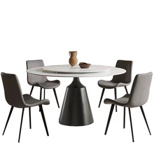 Load image into Gallery viewer, Astraea Round Dining Table With Lazy Susan