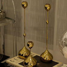 Load image into Gallery viewer, Olivarez 3 Piece Iron Candlestick Set