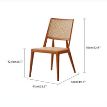 Load image into Gallery viewer, Elvira Rattan Dining Chair (Set of 2 or 4)