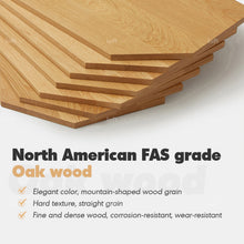 Load image into Gallery viewer, Scandinavian Oak Wood Storage Bed SOLACE