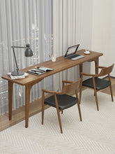 Load image into Gallery viewer, MCKENZIE JAPANESE Executive Desk Console Table All Solid Wood