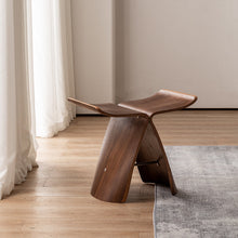 Load image into Gallery viewer, Bentwood Butterfly Accent Stool
