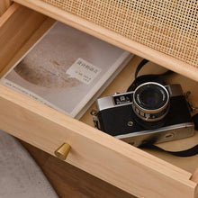 Load image into Gallery viewer, Winston Rattan Drawer Nightstand