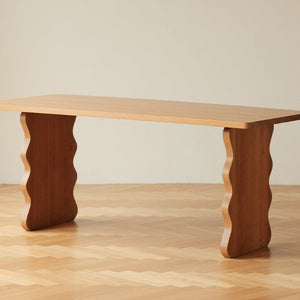 Jalen Wavy Base Dining Table