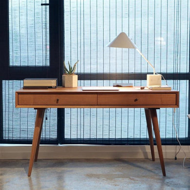 ALICIA BELAIR Nordic Solid Wood Writing Desk