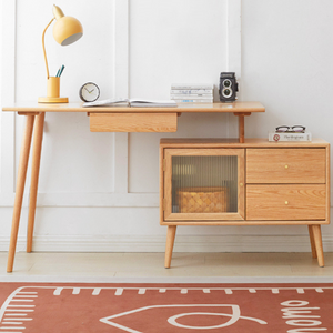 Weldon Desk with Cabinet