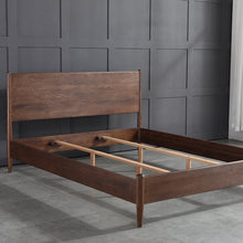 Load image into Gallery viewer, BETHANY HYATT Bed Japanese Nordic Style American Hardwood Oak ( 2 Size 2 Colour )