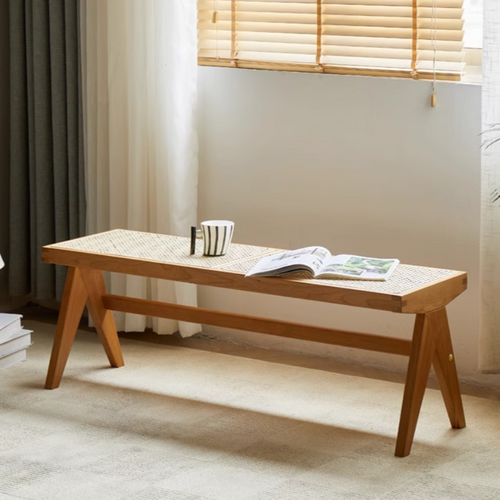 Atticus Rattan Bench