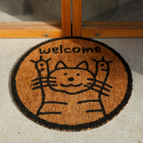 Hirano Natural Coco Non-Slip Door Mat