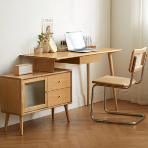 Weldon Desk with Cabinet