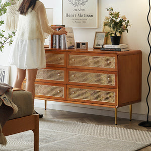Gracia Wood Drawer Chest